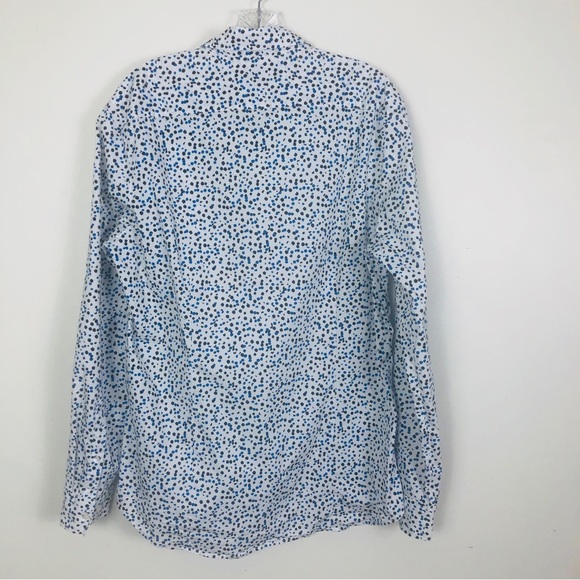 Michael Kors Polkadot Buttoned Down Shirt - Picture 2 of 6